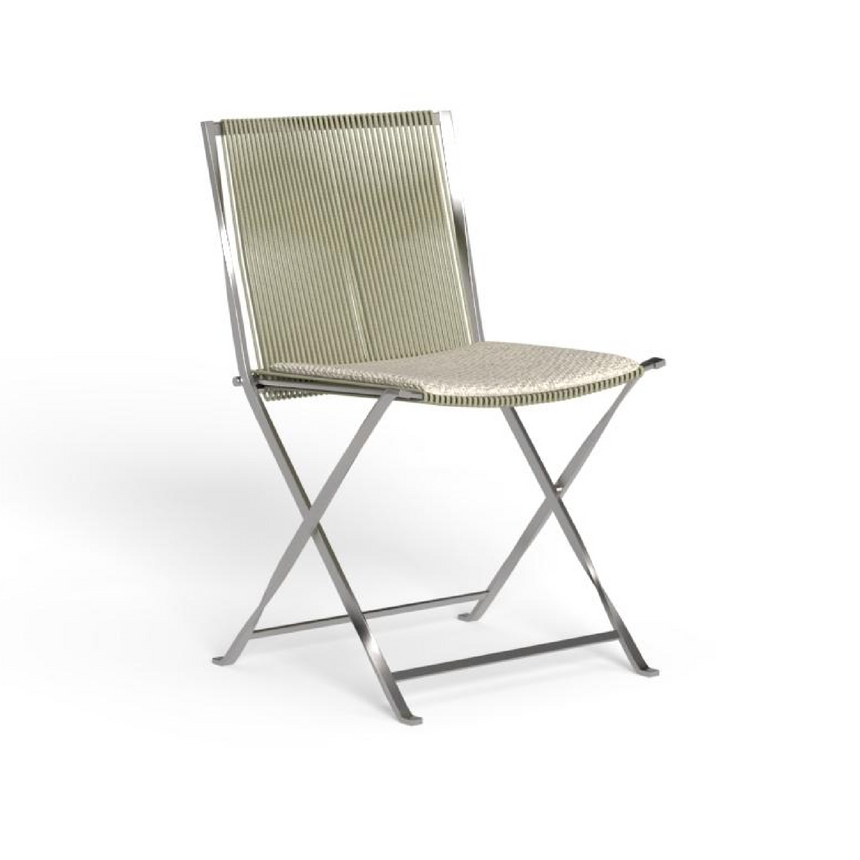 Woven Rope Outdoor Dining Armchair | Talenti George | Italianfurniture.com