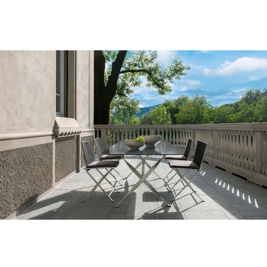 Woven Rope Outdoor Dining Armchair | Talenti George | Italianfurniture.com