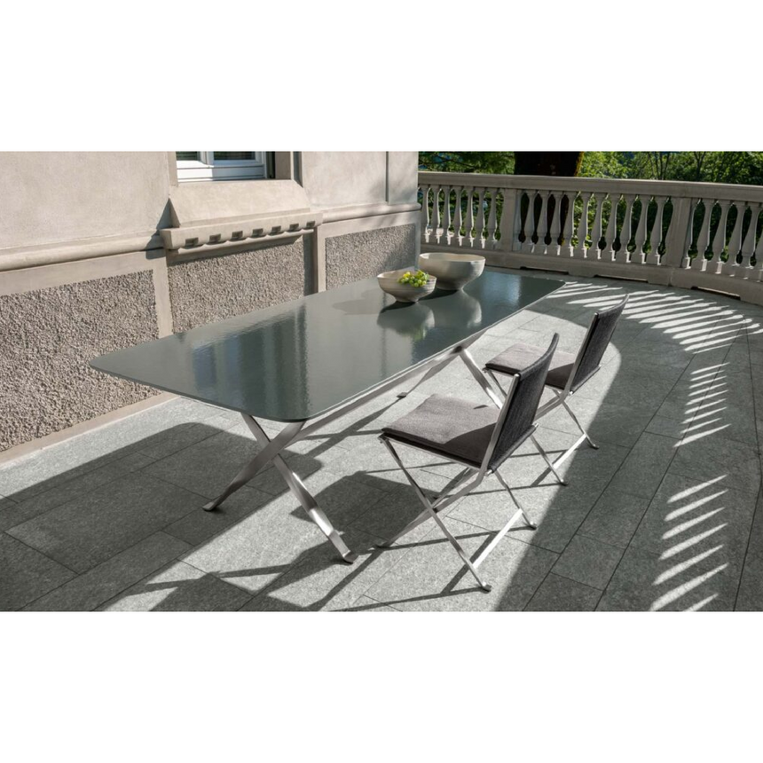 Woven Rope Outdoor Dining Armchair | Talenti George | Italianfurniture.com