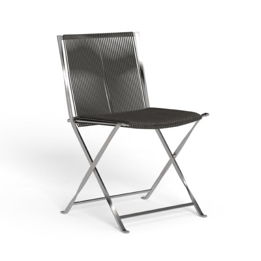 Woven Rope Outdoor Dining Armchair | Talenti George | Italianfurniture.com