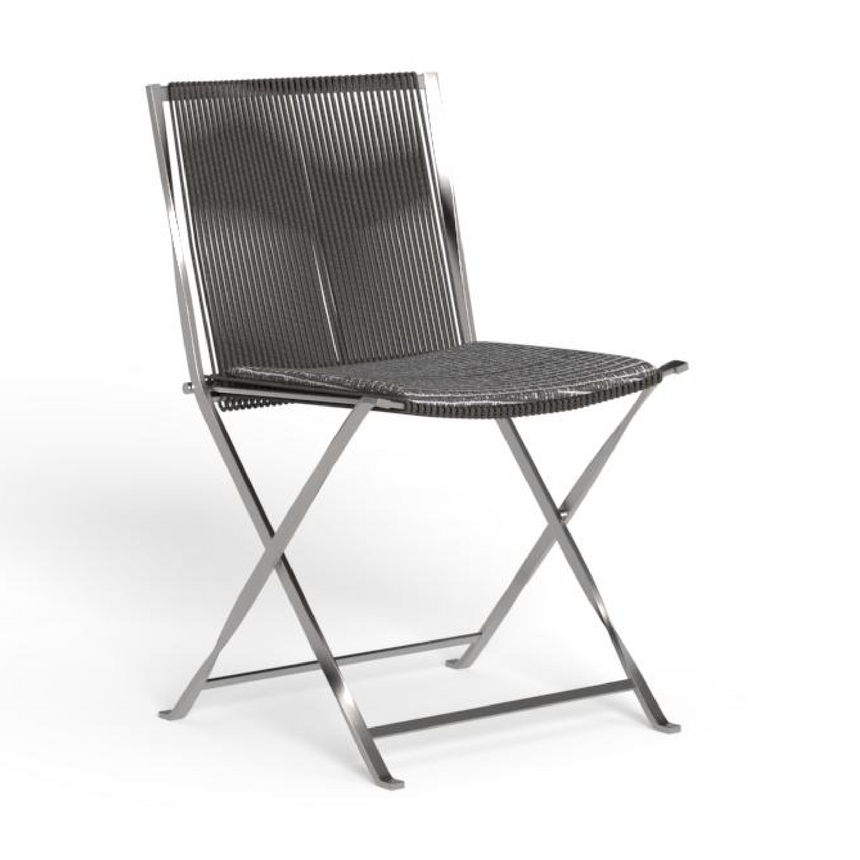 Woven Rope Outdoor Dining Armchair | Talenti George | Italianfurniture.com