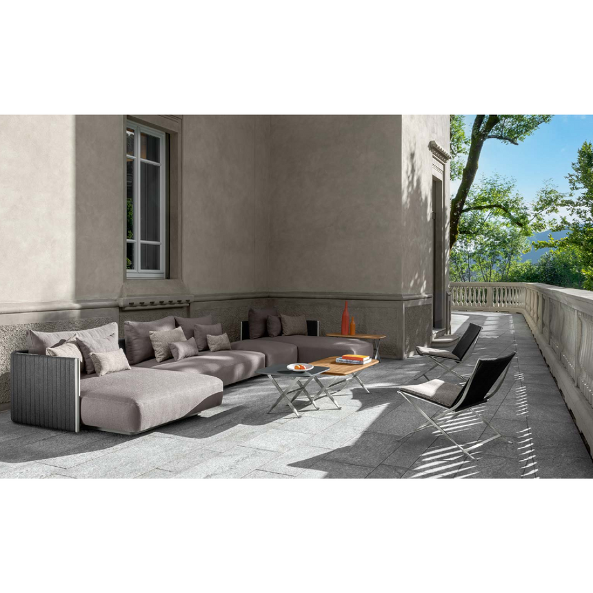 Steel-Framed Outdoor Coffee Table | Talenti George | Italianfurniture.com
