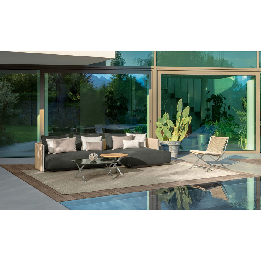 Steel-Framed Outdoor Coffee Table | Talenti George | Italianfurniture.com