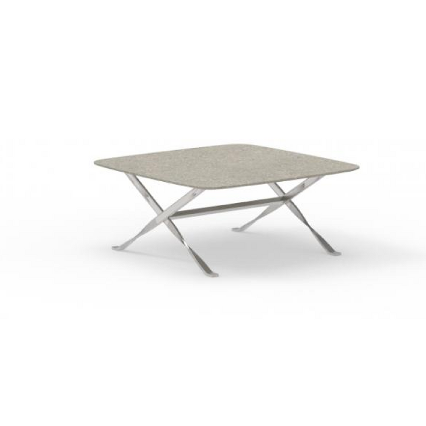 Steel-Framed Outdoor Coffee Table | Talenti George | Italianfurniture.com