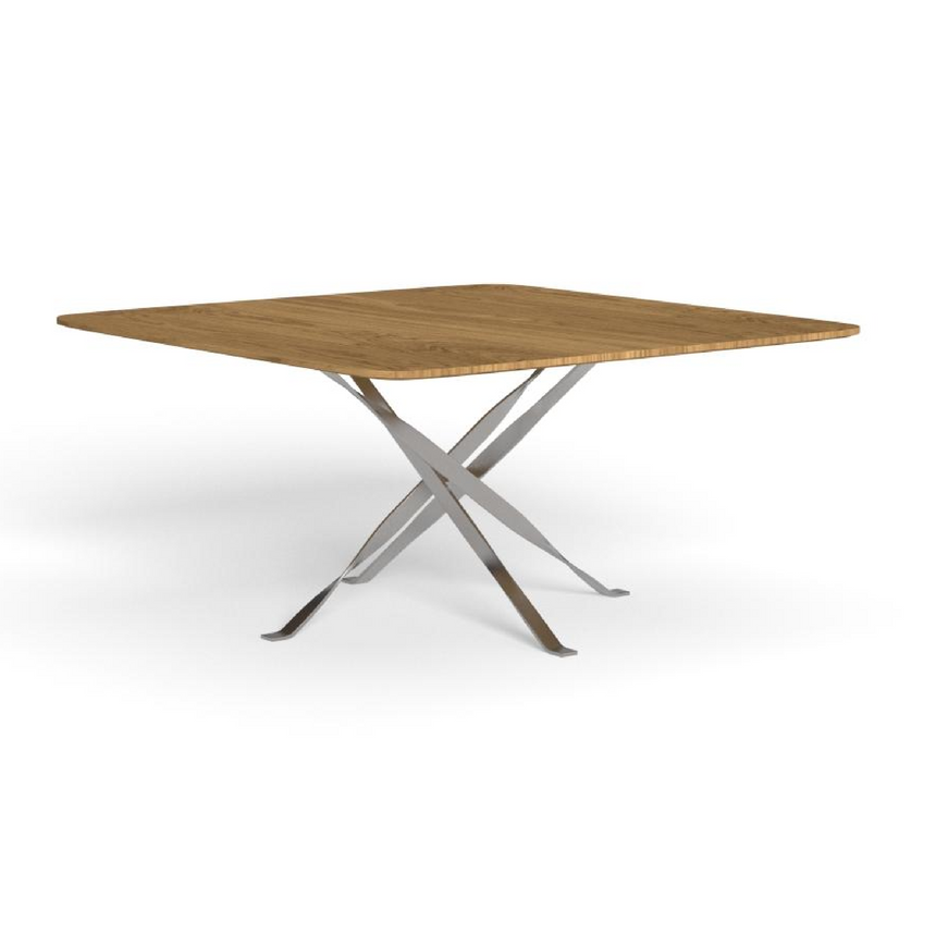 Steel-Framed Outdoor Dining Table | Talenti George | Italianfurniture.com