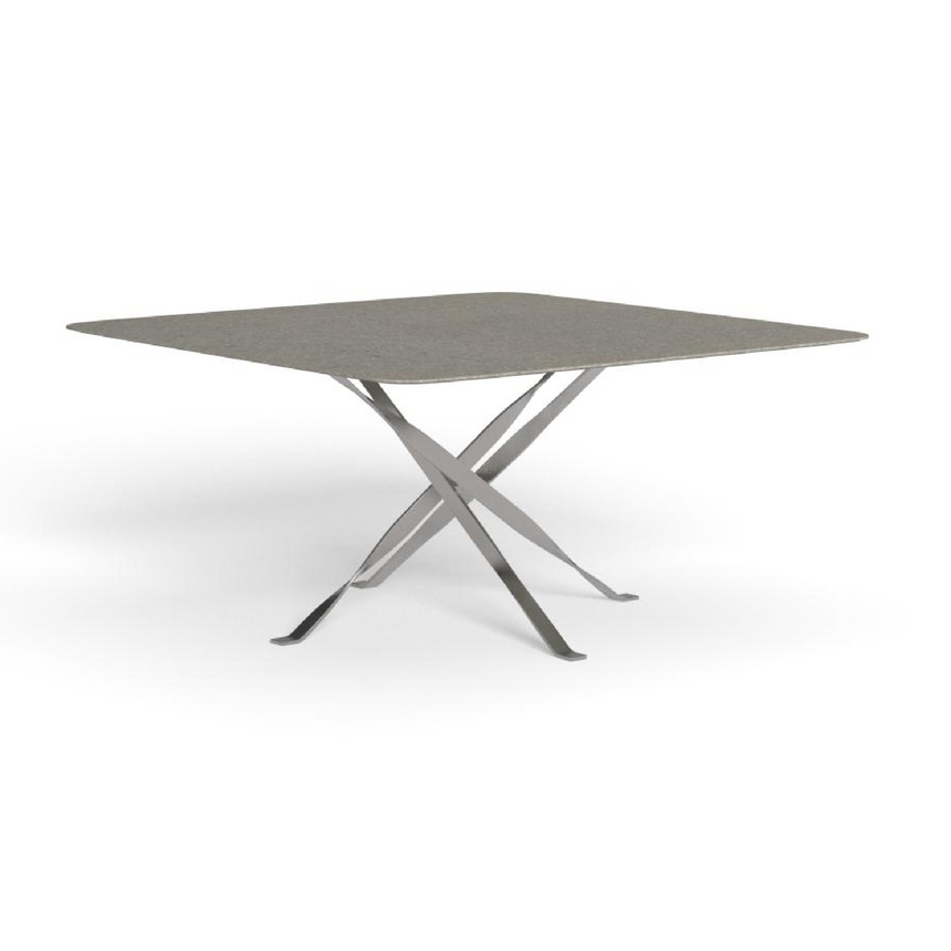 Steel-Framed Outdoor Dining Table | Talenti George | Italianfurniture.com