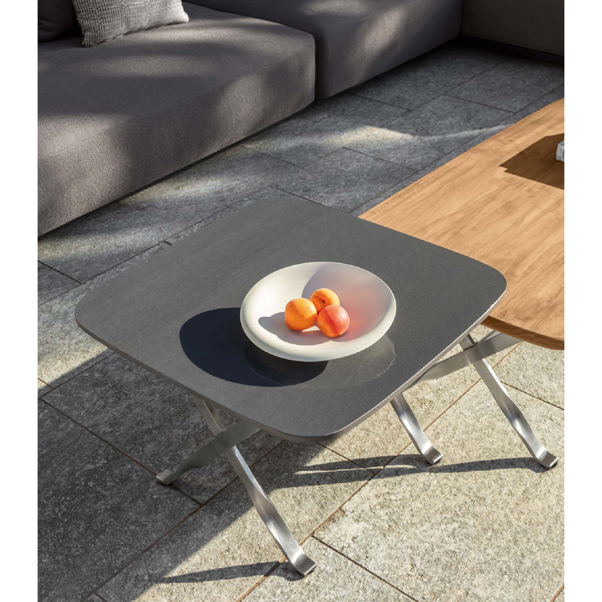 Steel-Framed Outdoor Dining Table | Talenti George | Italianfurniture.com