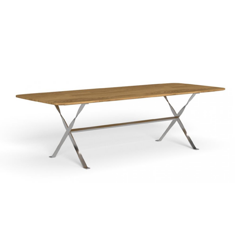 Steel-Framed Outdoor Dining Table | Talenti George | Italianfurniture.com