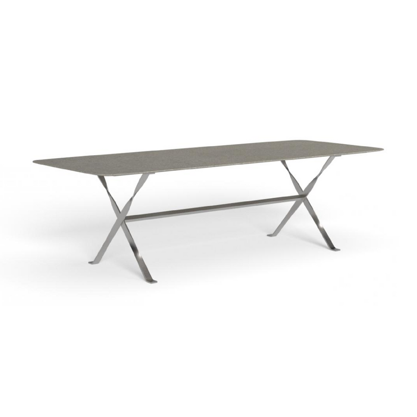 Steel-Framed Outdoor Dining Table | Talenti George | Italianfurniture.com