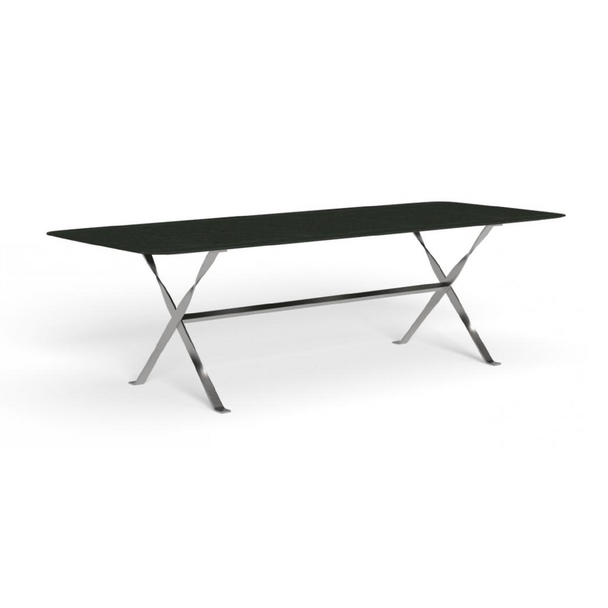 Steel-Framed Outdoor Dining Table | Talenti George | Italianfurniture.com