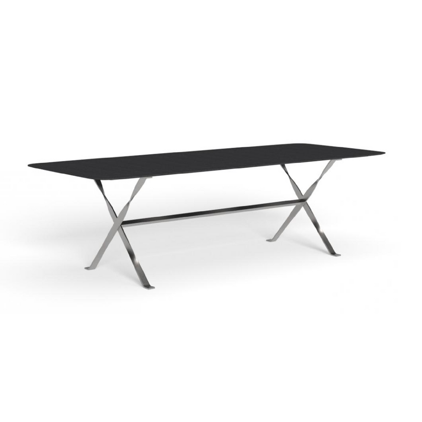 Steel-Framed Outdoor Dining Table | Talenti George | Italianfurniture.com
