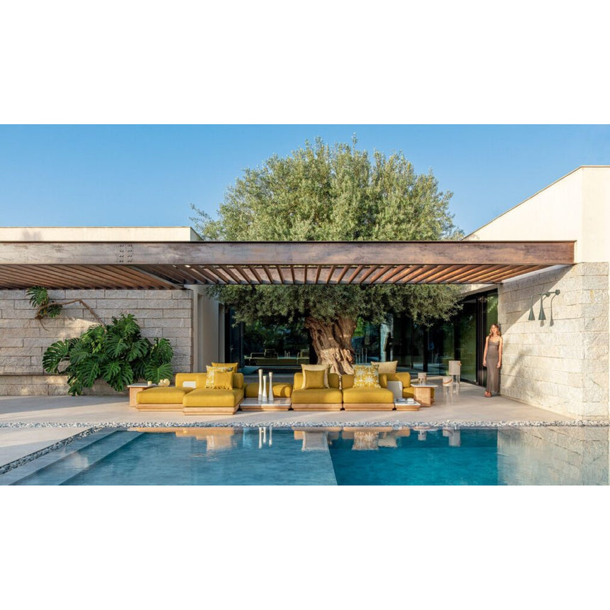 Low Minimal Outdoor Coffee Table | Talenti Itaca | Italianfurniture.com