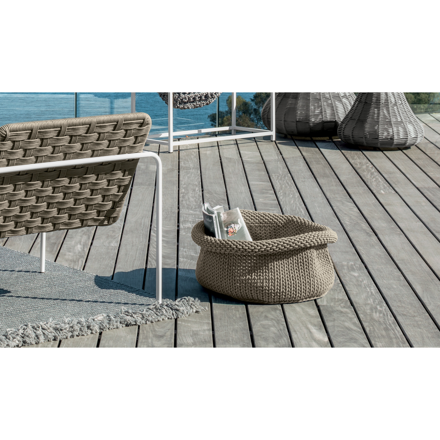 Woven Rope Outdoor Basket | Talenti Jackie | Italianfurniture.com