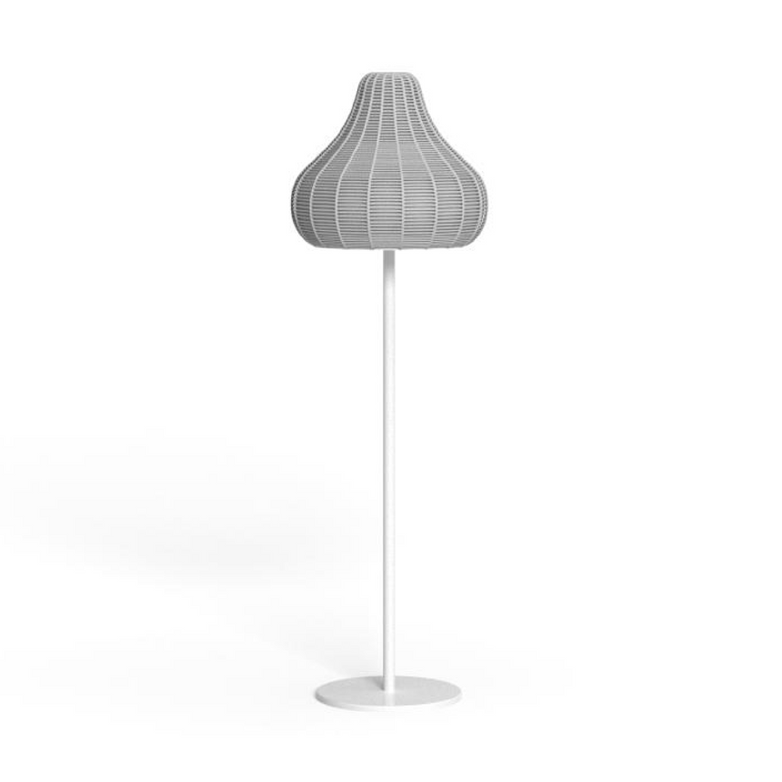 Woven Rope Outdoor Floor Lamp | Talenti Jackie | Italianfurniture.com