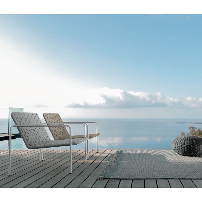 Woven Outdoor Living Armchair | Talenti Jackie | Italianfurniture.com