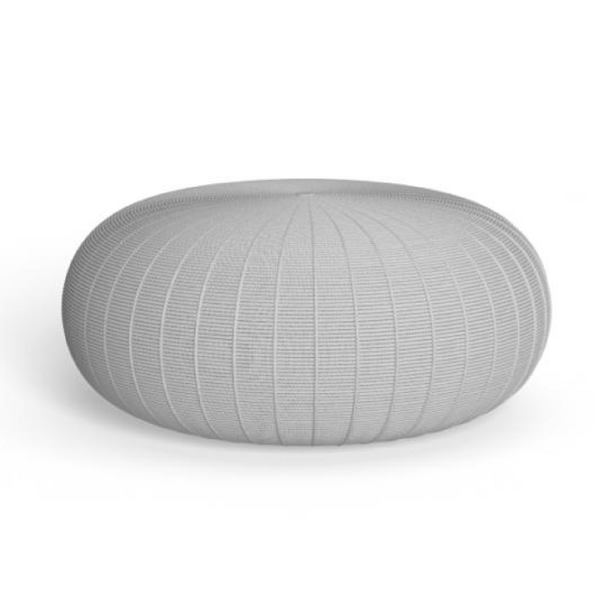 Woven Round Outdoor Pouf | Talenti Jackie | Italianfurniture.com