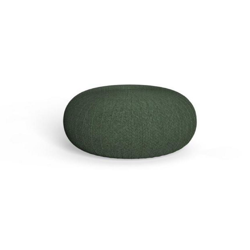 Woven Round Outdoor Pouf | Talenti Jackie | Italianfurniture.com