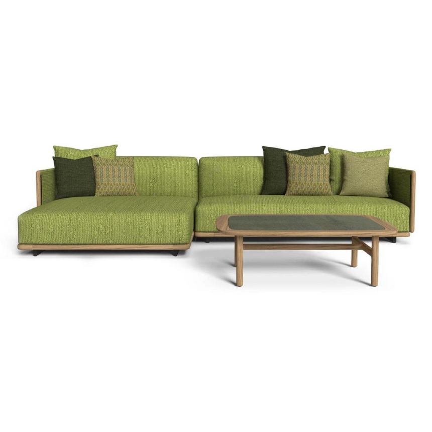 Bouclé Outdoor Modular Sofa | Talenti Jun | Italianfurniture.com