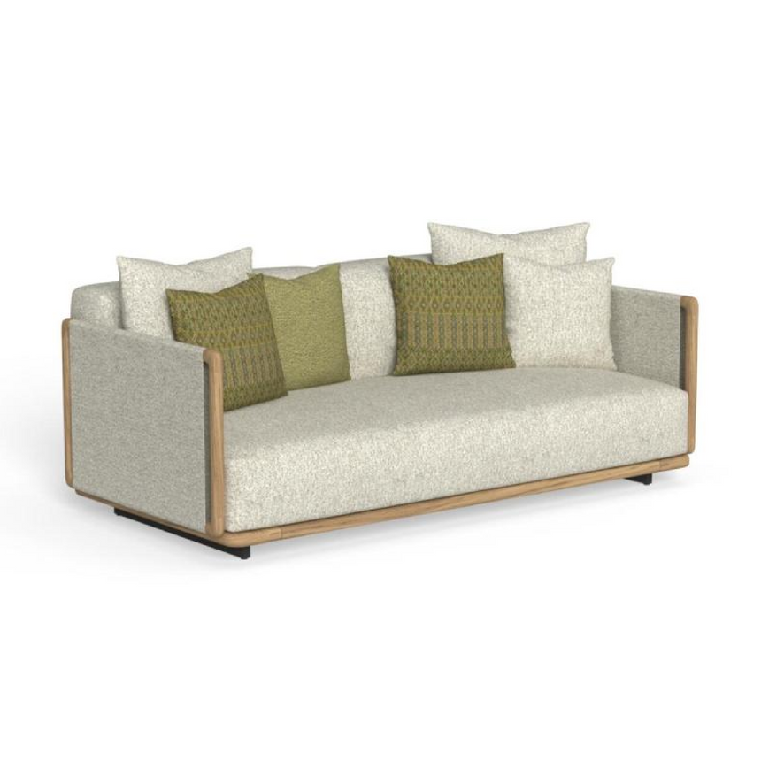 Teak Framed Outdoor Sofa | Talenti Jun | Italianfurniture.com