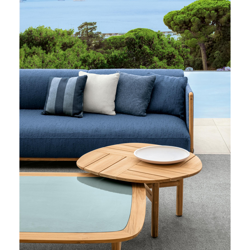 Teak Framed Outdoor Sofa | Talenti Jun | Italianfurniture.com
