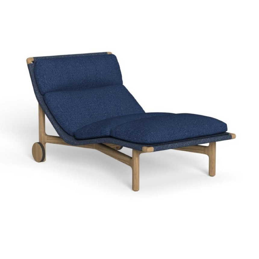 Natural Teak Sun Lounger | Talenti Jun | Italianfurniture.com