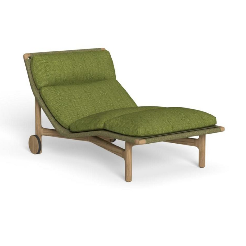 Natural Teak Sun Lounger | Talenti Jun | Italianfurniture.com