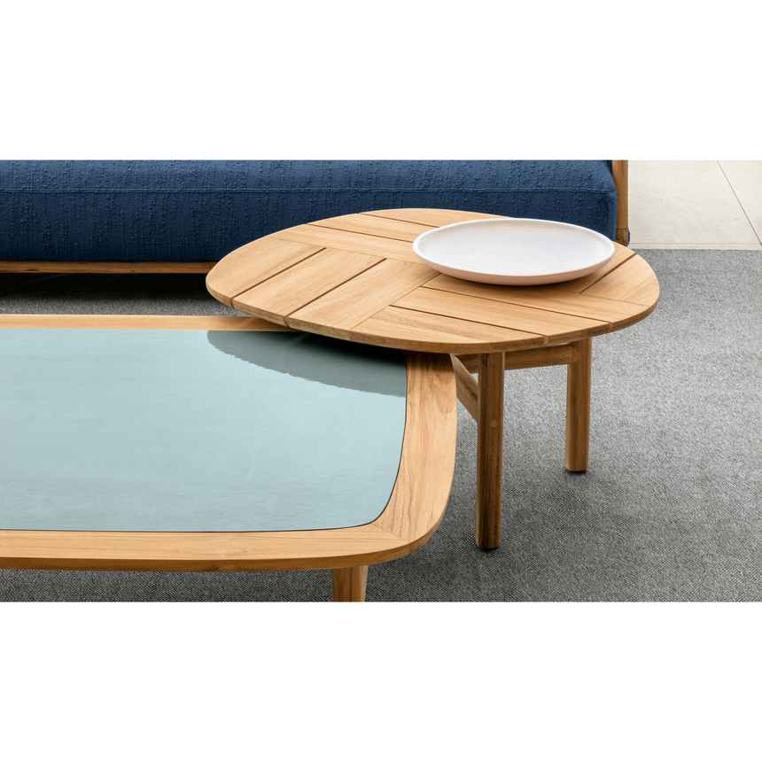 Natural Teak Outdoor Coffee Table | Talenti Jun | Italianfurniture.com