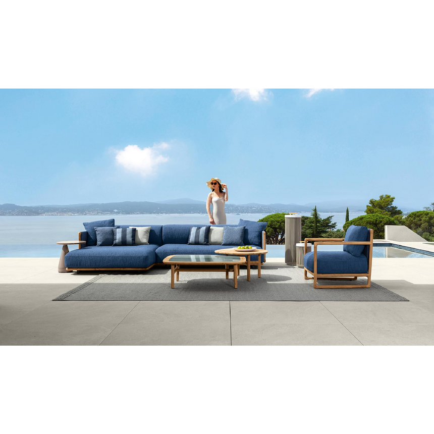 Natural Teak Outdoor Coffee Table | Talenti Jun | Italianfurniture.com