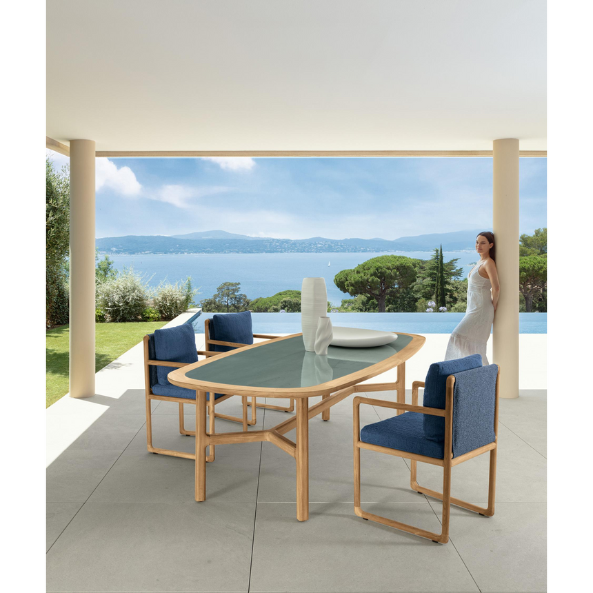 Grès Outdoor Dining Table | Talenti Jun | Italianfurniture.com