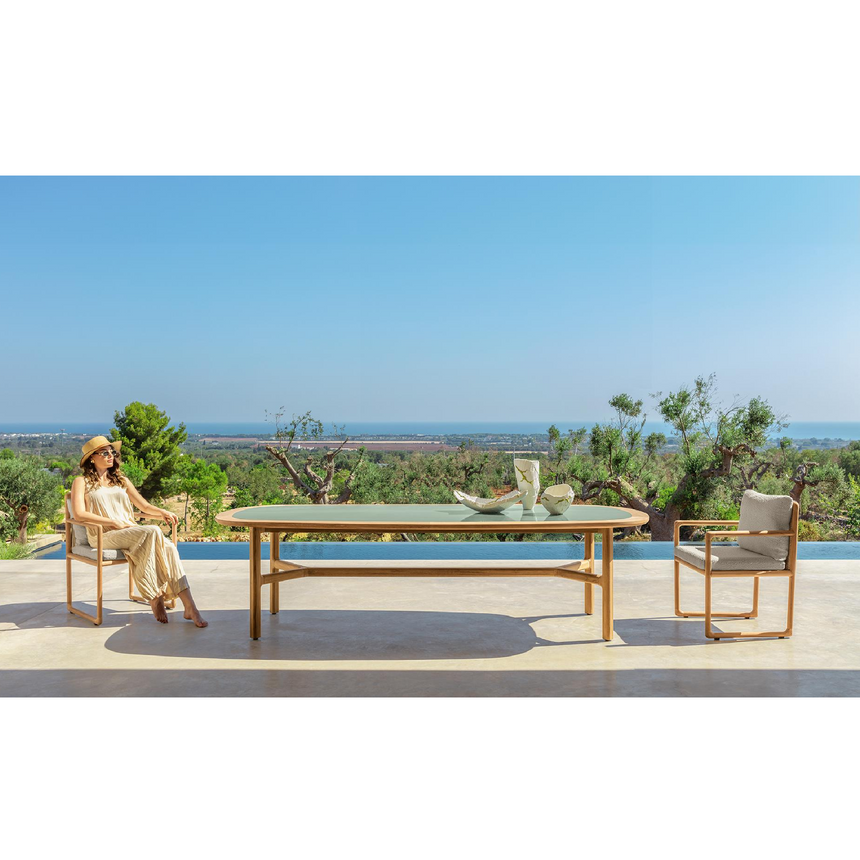 Grès Outdoor Dining Table | Talenti Jun | Italianfurniture.com
