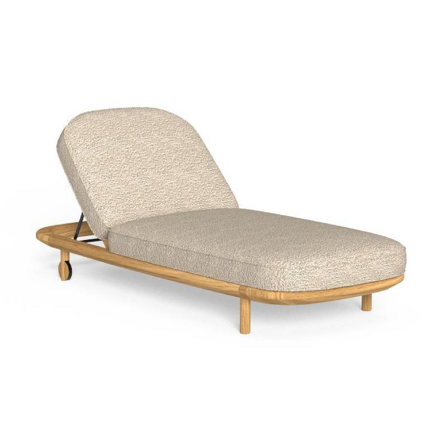 Wood Framed Sun Lounger | Talenti Karen | Italianfurniture.com