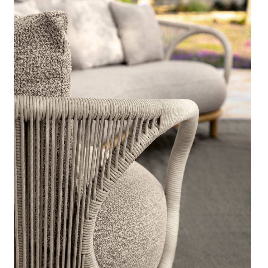 Weave Curved Outdoor Armchair | Talenti Karen | Italianfurniture.com