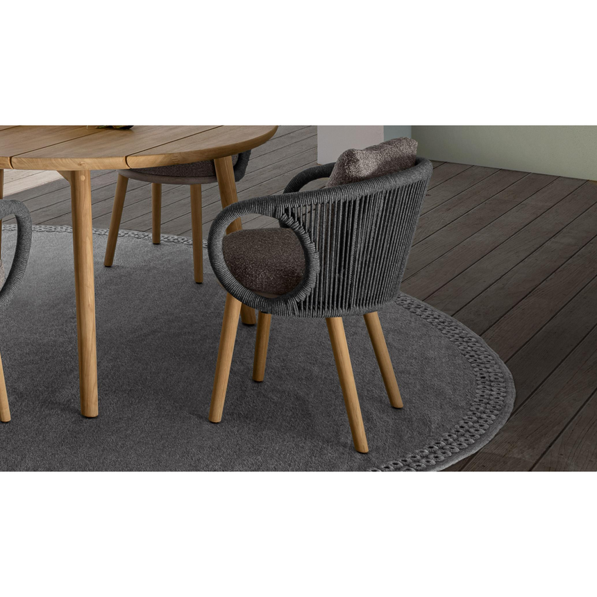 Weave Outdoor Dining Chair | Talenti Karen | Italianfurniture.com