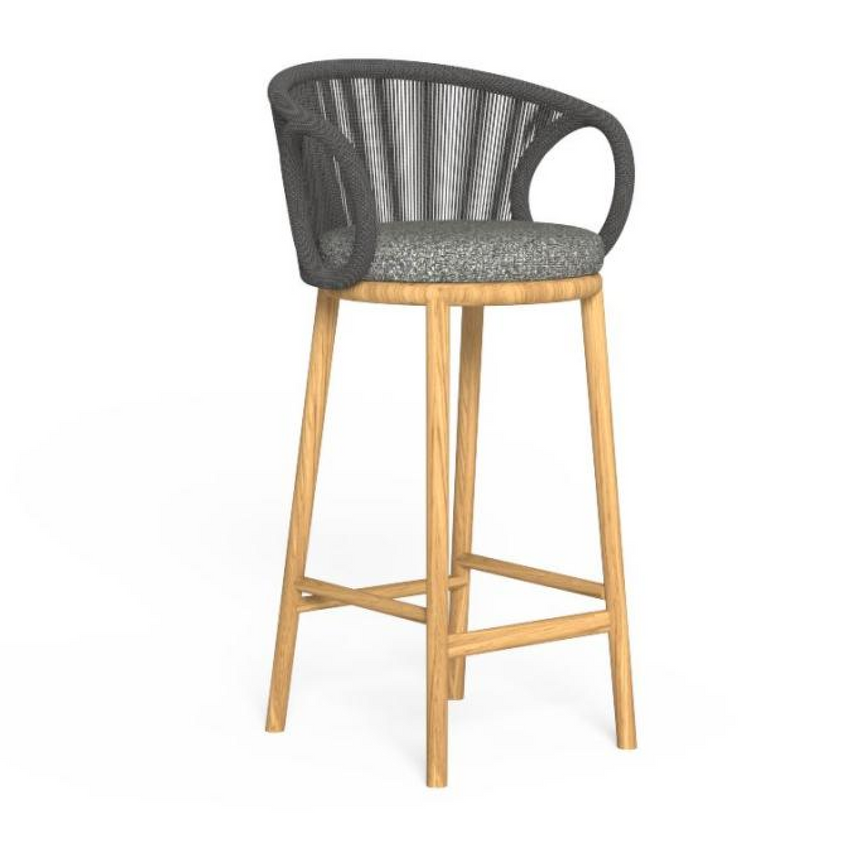 Weave Outdoor Bar Stool | Talenti Karen | Italianfurniture.com