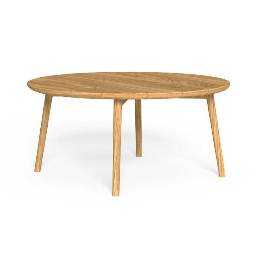 Outdoor Round Wooden Dining Table | Talenti Karen | Italianfurniture.com