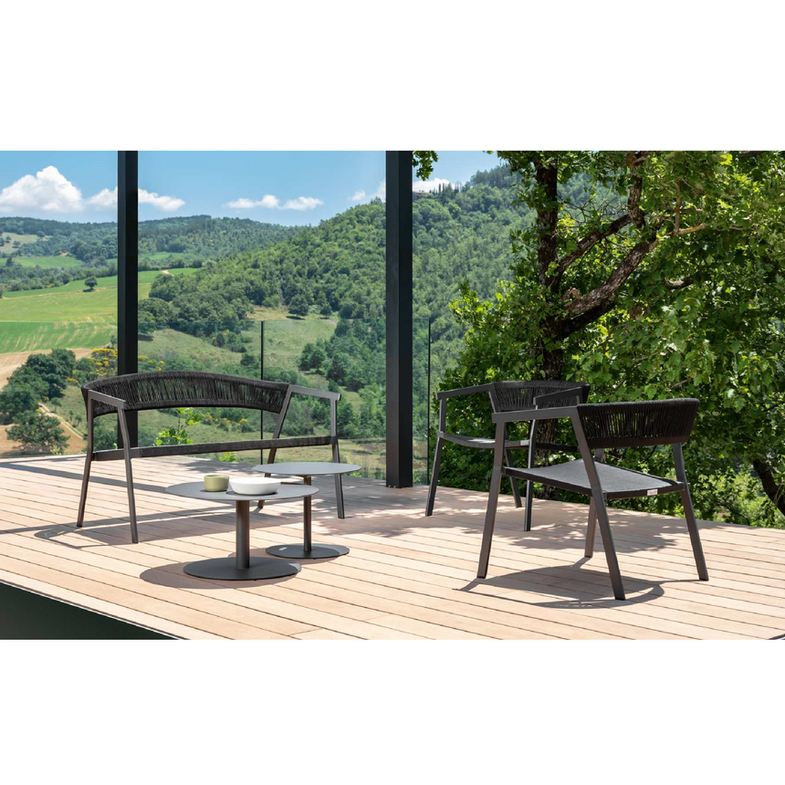 Weave Rope Outdoor Lounge Armchair | Talenti Key | Italianfurniture.com