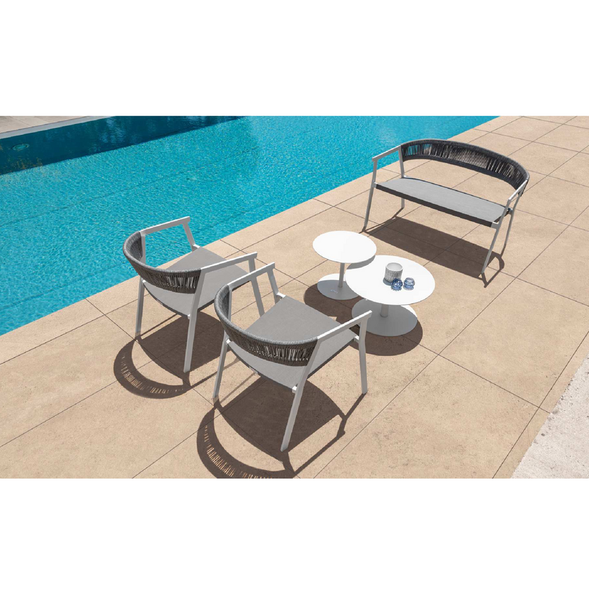 Weave Rope Outdoor Lounge Armchair | Talenti Key | Italianfurniture.com