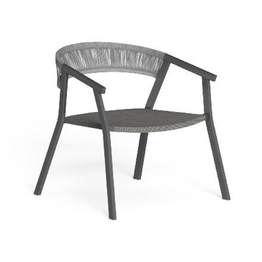 Weave Rope Outdoor Lounge Armchair | Talenti Key | Italianfurniture.com