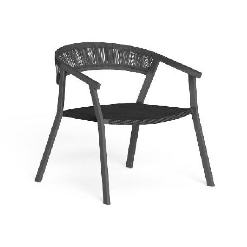 Weave Rope Outdoor Lounge Armchair | Talenti Key | Italianfurniture.com