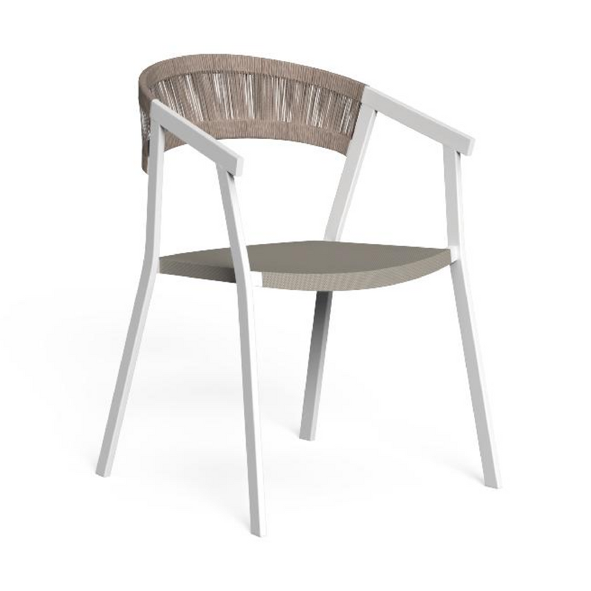 Weave Rope Outdoor Dining Chair | Talenti Key | Italianfurniture.com