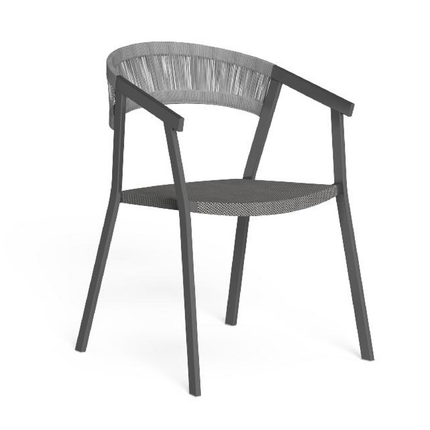 Weave Rope Outdoor Dining Chair | Talenti Key | Italianfurniture.com