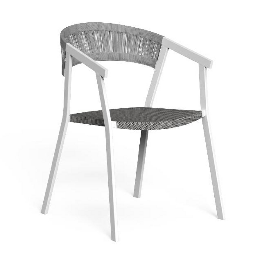 Weave Rope Outdoor Dining Chair | Talenti Key | Italianfurniture.com