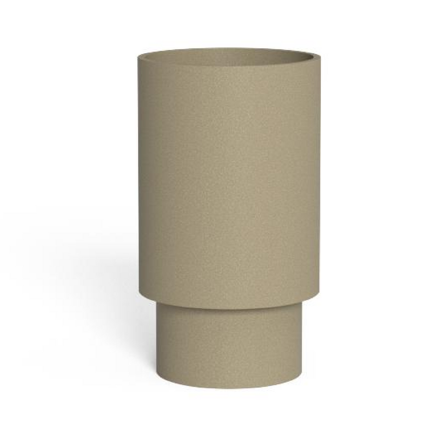 Cylindrical Cement Outdoor Planter | Talenti Kukà | Italianfurniture.com