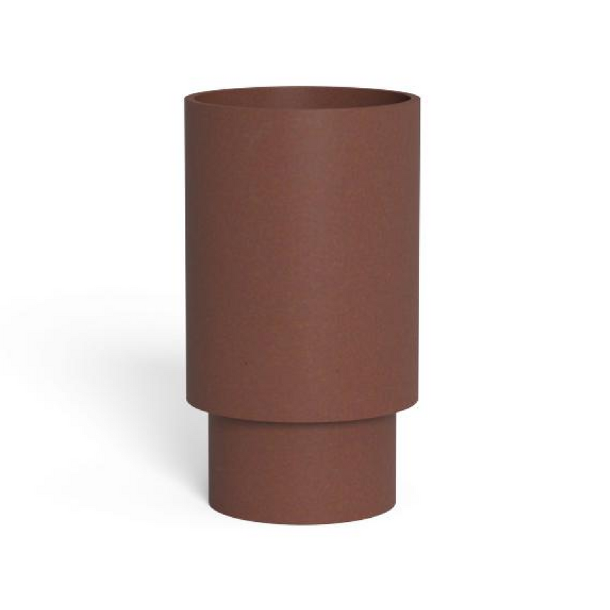 Cylindrical Cement Outdoor Planter | Talenti Kukà | Italianfurniture.com