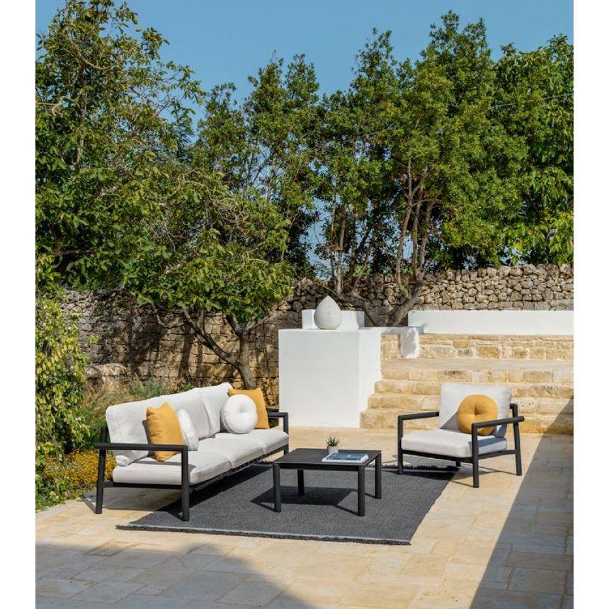 Tubular Aluminum Outdoor Sofa | Talenti Lake | Italianfurniture.com