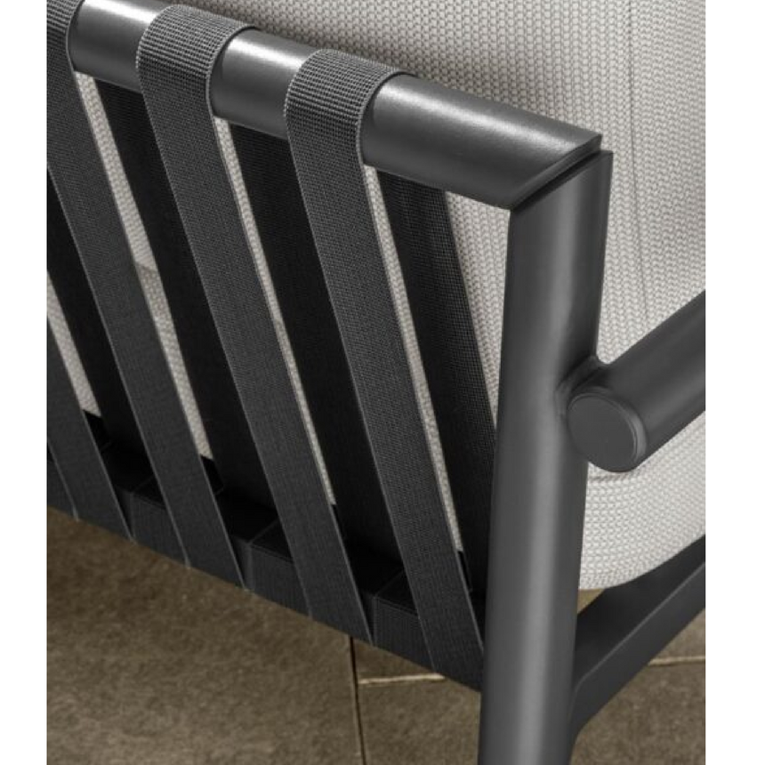 Tubular Aluminum Outdoor Sofa | Talenti Lake | Italianfurniture.com