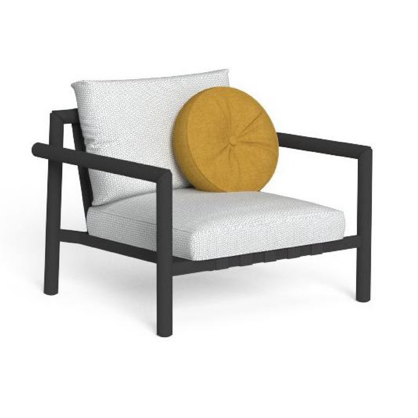 Tubular Aluminum Outdoor Armchair | Talenti Lake | Italianfurniture.com