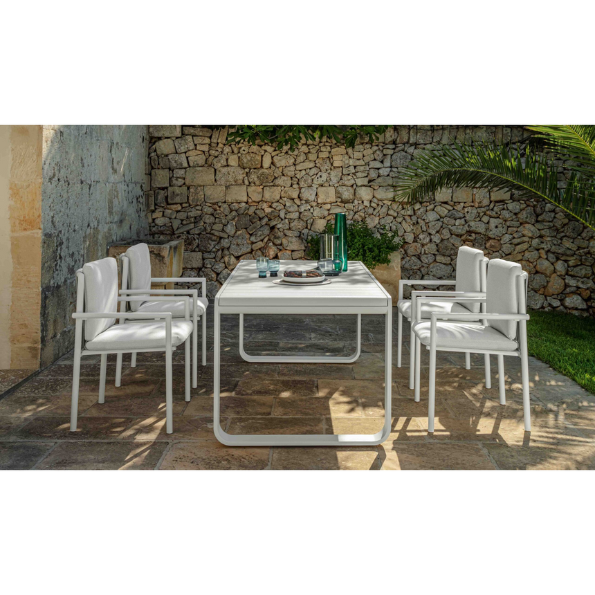 Tubular Aluminum Outdoor Dining Chair | Talenti Lake | Italianfurniture.com