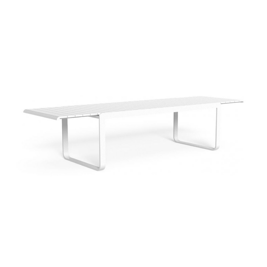 Slatted Outdoor Extendible Dining Table | Talenti Lake | Italianfurniture.com