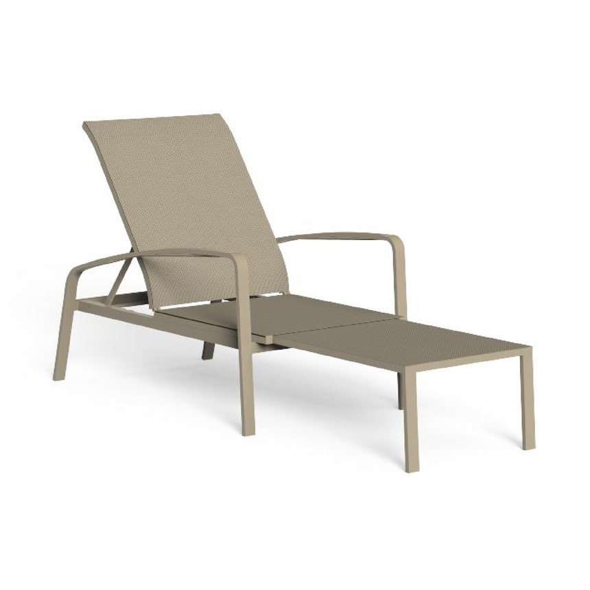 Aluminum Reclinable Sun Lounger | Talenti Lady | Italianfurniture.com